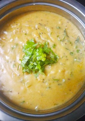 A picture of Pitla ki recipe.
