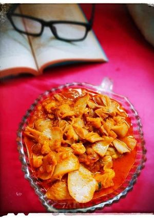মশালা মাশরুম (masala mushroom recipe in Bengali) রেসিপির প্রধান ছবি
