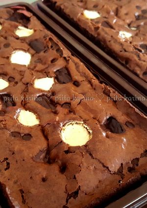 Foto resep Brownies Triple Choco (brownie martha stewart yg fudgy bgt..)
