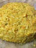 Arroz cremoso de zanahoria