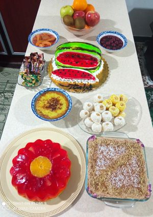 عکسی از دستور یلدای ما