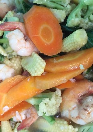 Foto resep Capcay Udang #bikinramadhanberkesan