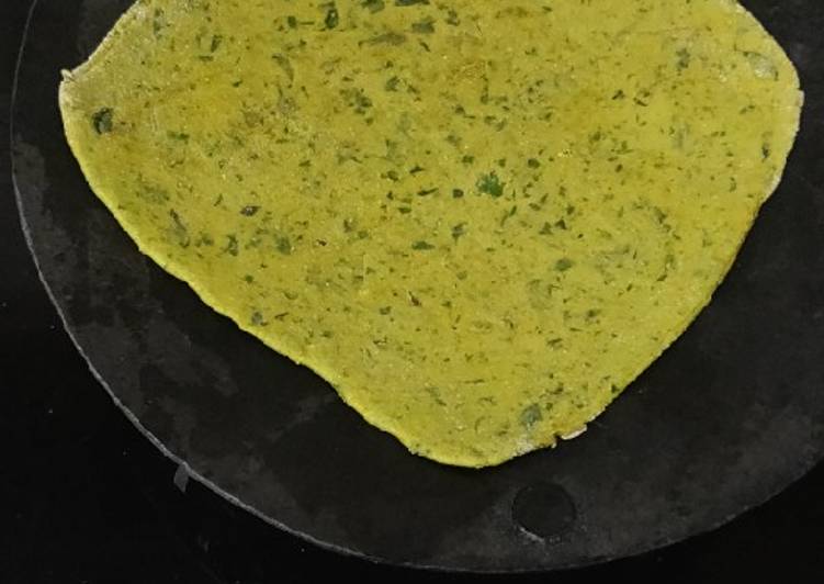 Step-by-Step Guide to Make Ultimate Palak chilli paratha