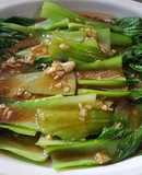 Cah Kailan/bakchoy saos tiram bawang putih