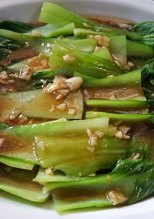 Foto resep Cah Kailan/bakchoy saos tiram bawang putih
