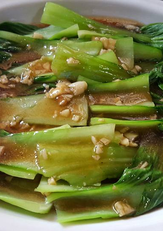Foto resep Cah Kailan/bakchoy saos tiram bawang putih