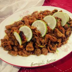 A picture of Spicy Beef Tripe Stir Fry 🍲.