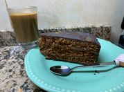 Una foto de torta alfajor