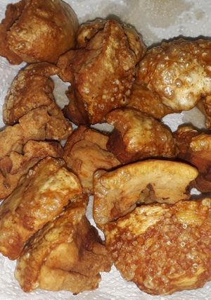 Una foto de Chicharones de cerdo a lo cubano