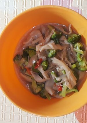Foto resep Ca Brokoli Jamur