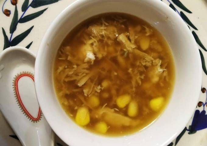 Chicken Sweetcorn soup #toc2 #nutritious special receipe