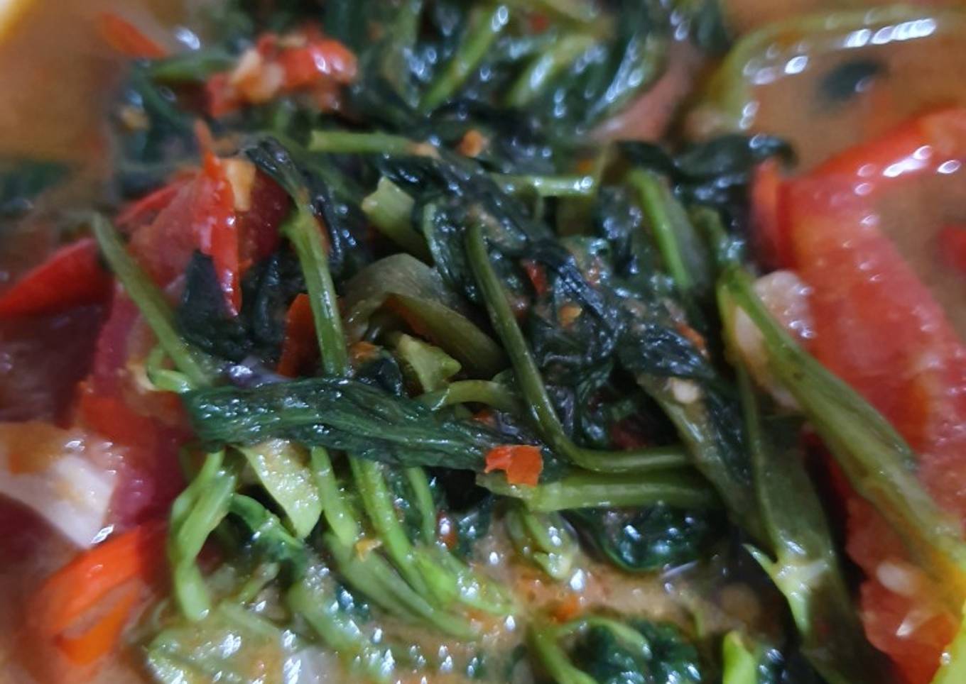 Kangkung Belacan Meletop