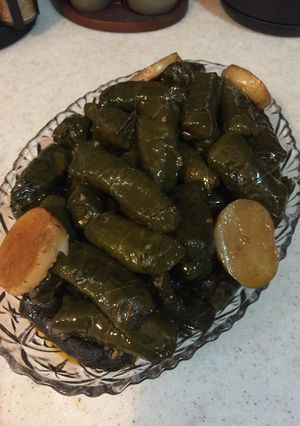 صورة لوصفة ورق عنب بدبس الرمان 🍀