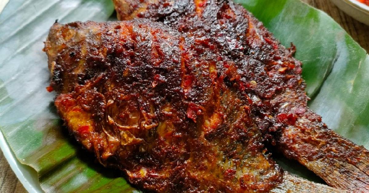 Resep Ikan Bakar Pedas Manis (ikan bakar Teflon) oleh andarani - Cookpad