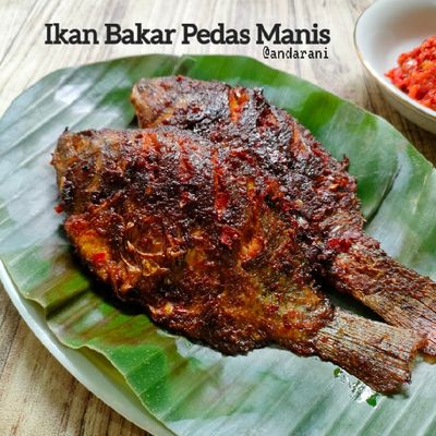 Resep ikan bakar pedas manis teflon rumahan enak dan mudah - Cookpad