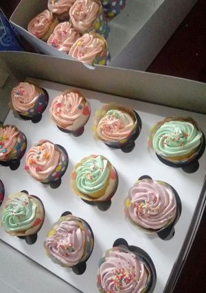 Foto resep Cupcake Lapis Surabaya