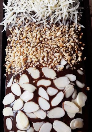 Foto resep Brownies panggang aneka toping