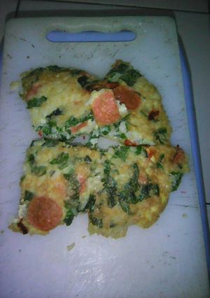 Foto resep Telor Dadar Nasi