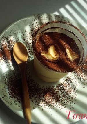 Hình của món Tiramisu.
