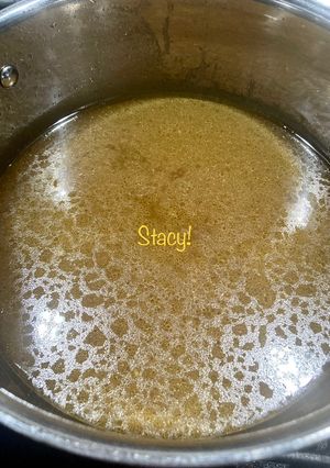 A picture of Homemade Beef Stock for Consommé (Clarified Stock)! [Step 1 of 2].