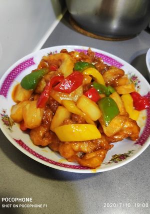 Foto resep Ayam goreng asem manis