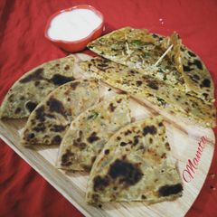 A picture of Leftover Rice Parantha.