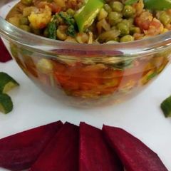 A picture of Gobi matar ki sabzi.