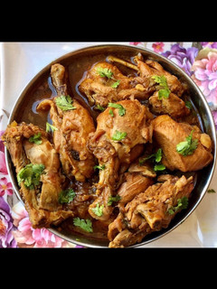 A picture of Chicken Masala Curry.