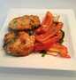 Easy Steps to Prepare Salmon burgers with Roasted Veggies which Delicious