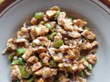 Tumis buncis, jamur, tempe