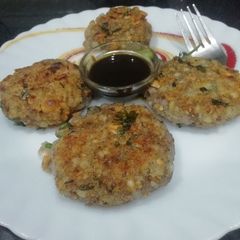 Sago Pearl Tikki A picture of Sago Pearl Tikki.