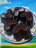 Bombón de chocolate y frutas secas
