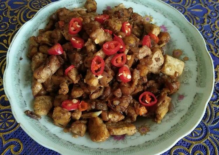 Resep Sambal goreng tahu & tempe oleh Nurind's Kitchen - Cookpad