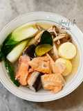 Sup Bening Tulangan Ikan Salmon