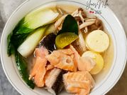 Gambar salmon kuah