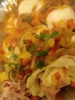 Una foto de Ñoquis rellenos