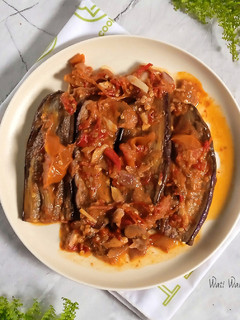Foto resep Terong Bakar (Tarung Babanam) Dengan Sambal Santan Terasi