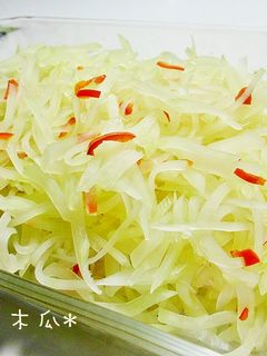 涼拌青木瓜 的食譜成品照片