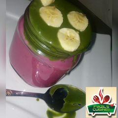 A picture of Guilt free banana smoothie (free online class).