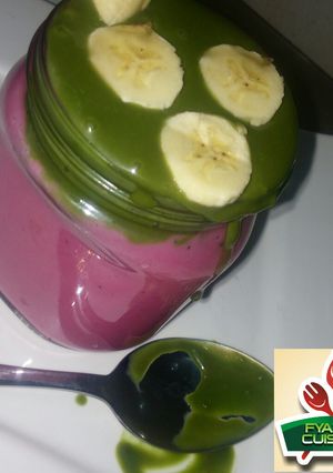 A picture of Guilt free banana smoothie (free online class).