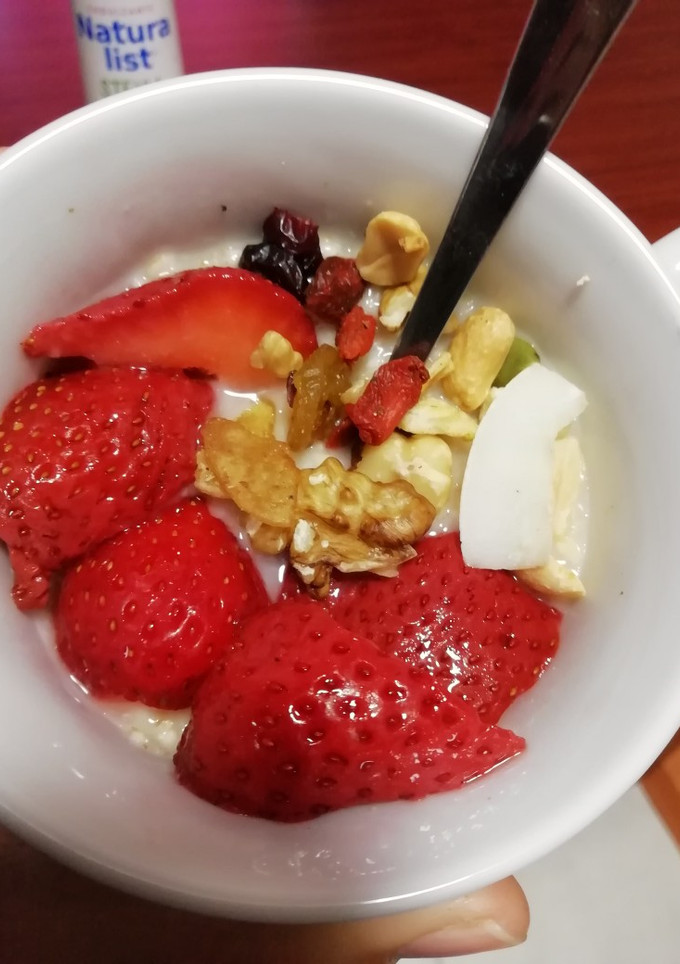 Una foto de Desayuno saludable de avena 🥣