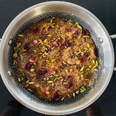 A picture of Meethi sev (Sweet Vermicelli).