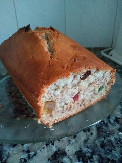 Una foto de Budín de banana vegano