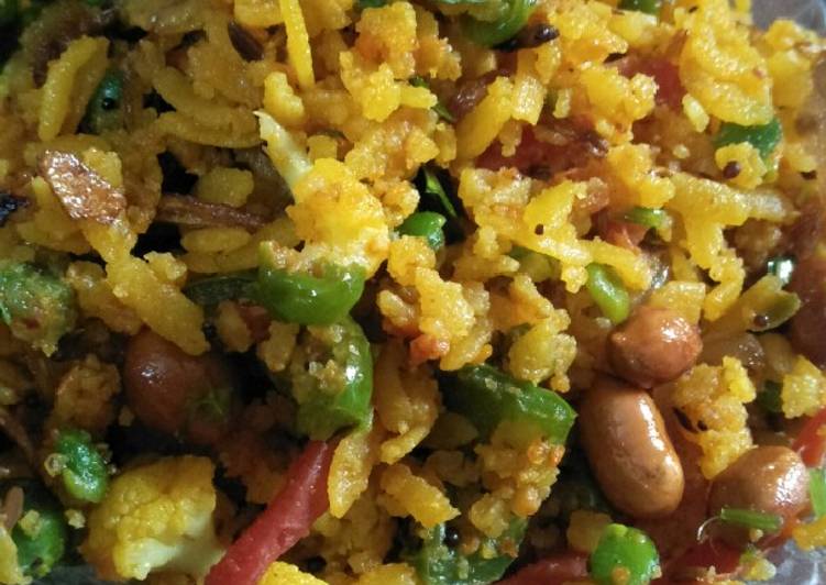 Simple Way to Prepare Homemade Poha