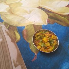 Aloo gobi veg A picture of Aloo gobi veg.