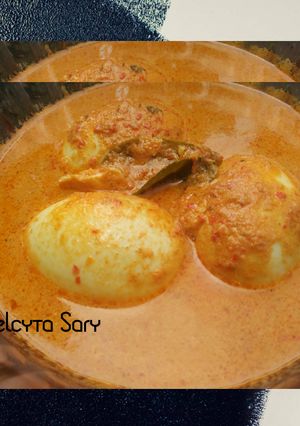 Foto resep Gulai telur bulat