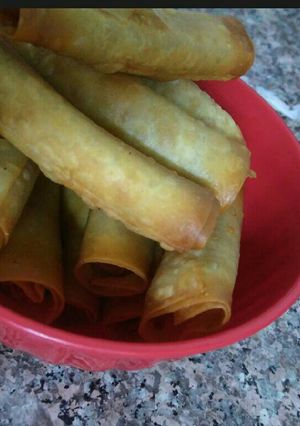 صورة لوصفة رول النقانق