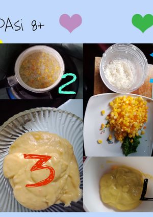 Foto resep Mpasi 8+ tim vege