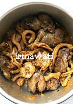 Foto resep Ampela Hati Usus Ayam Bumbu Kecap