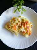 Bechamel sauce Zucchini pasta